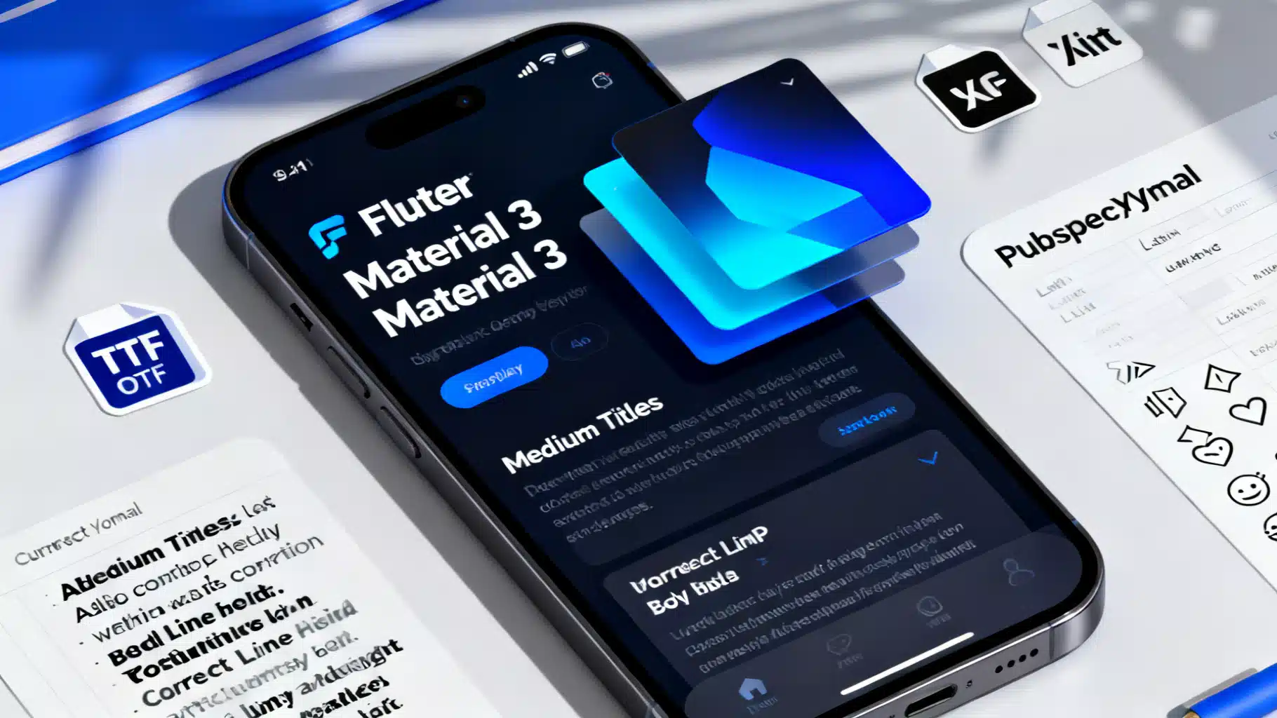Flutter Typography Guide: Custom Fonts, TextThemes, and Best Practices