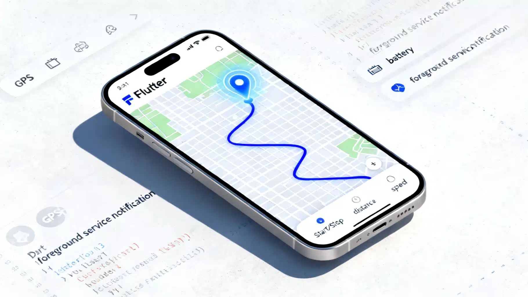 Flutter Geolocation Tracking App Tutorial: Maps, Routes, and Background Updates