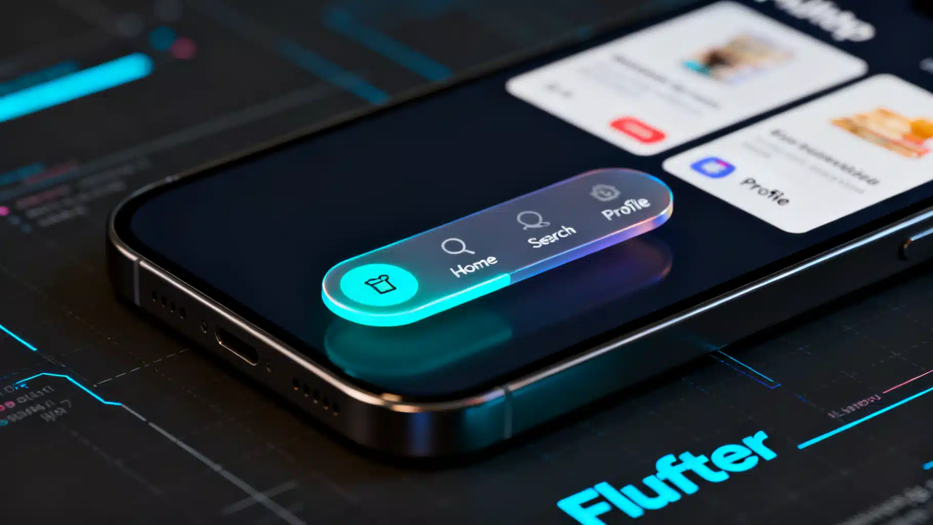 Building a Custom Bottom Navigation Bar in Flutter: Design, Animation, and Architecture