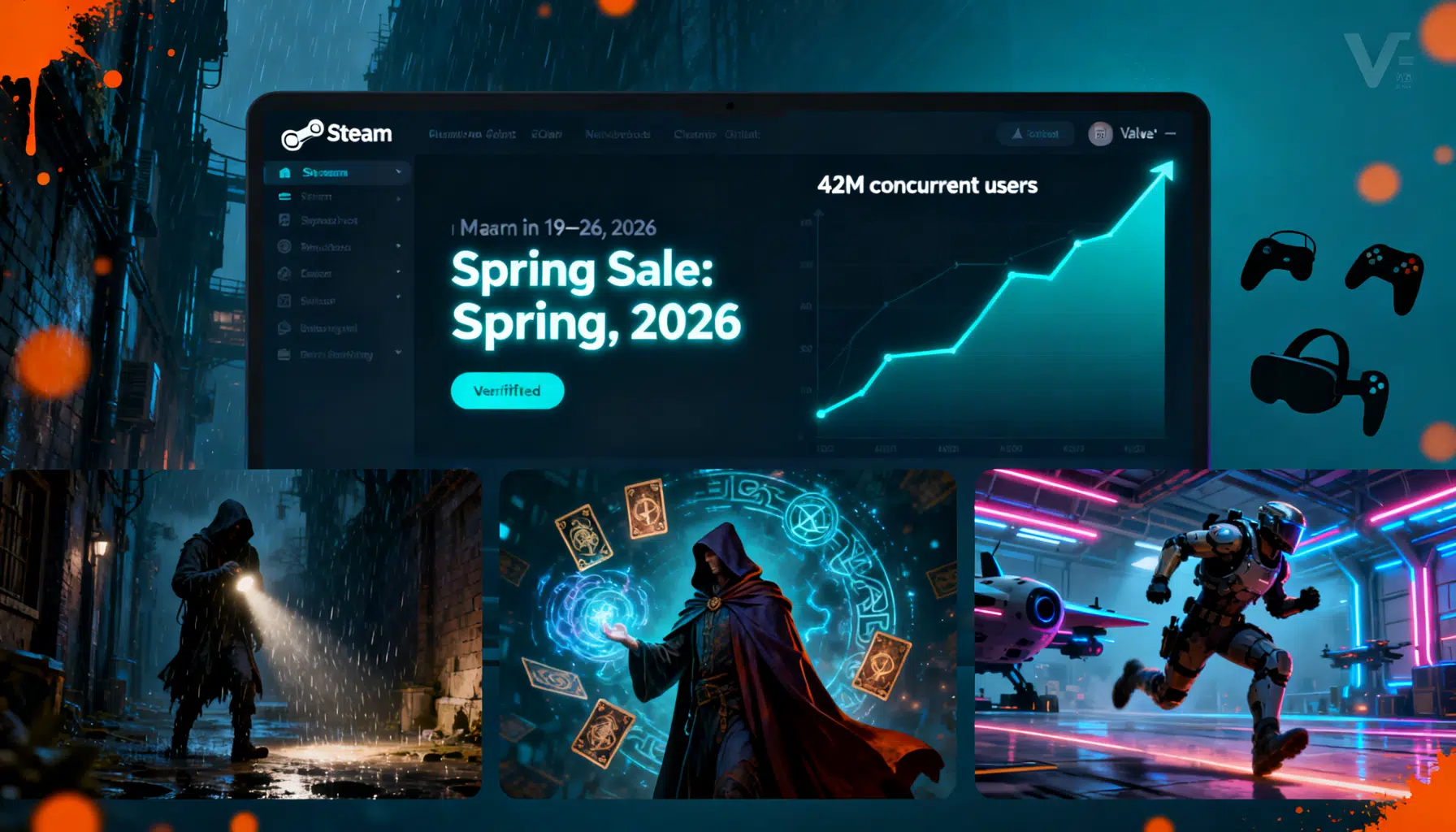 Steam Games, March 2026: Records, Breakouts, and the Spring Sale Timeline