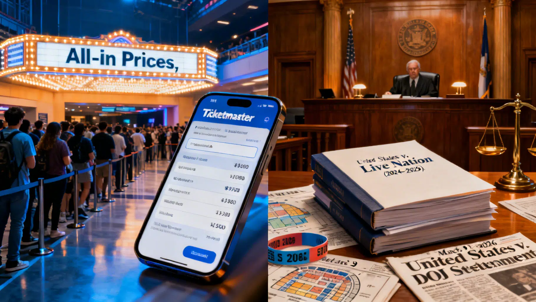 Ticketmaster at a Crossroads: DOJ Deal, State Showdown, and the End of Junk Fees