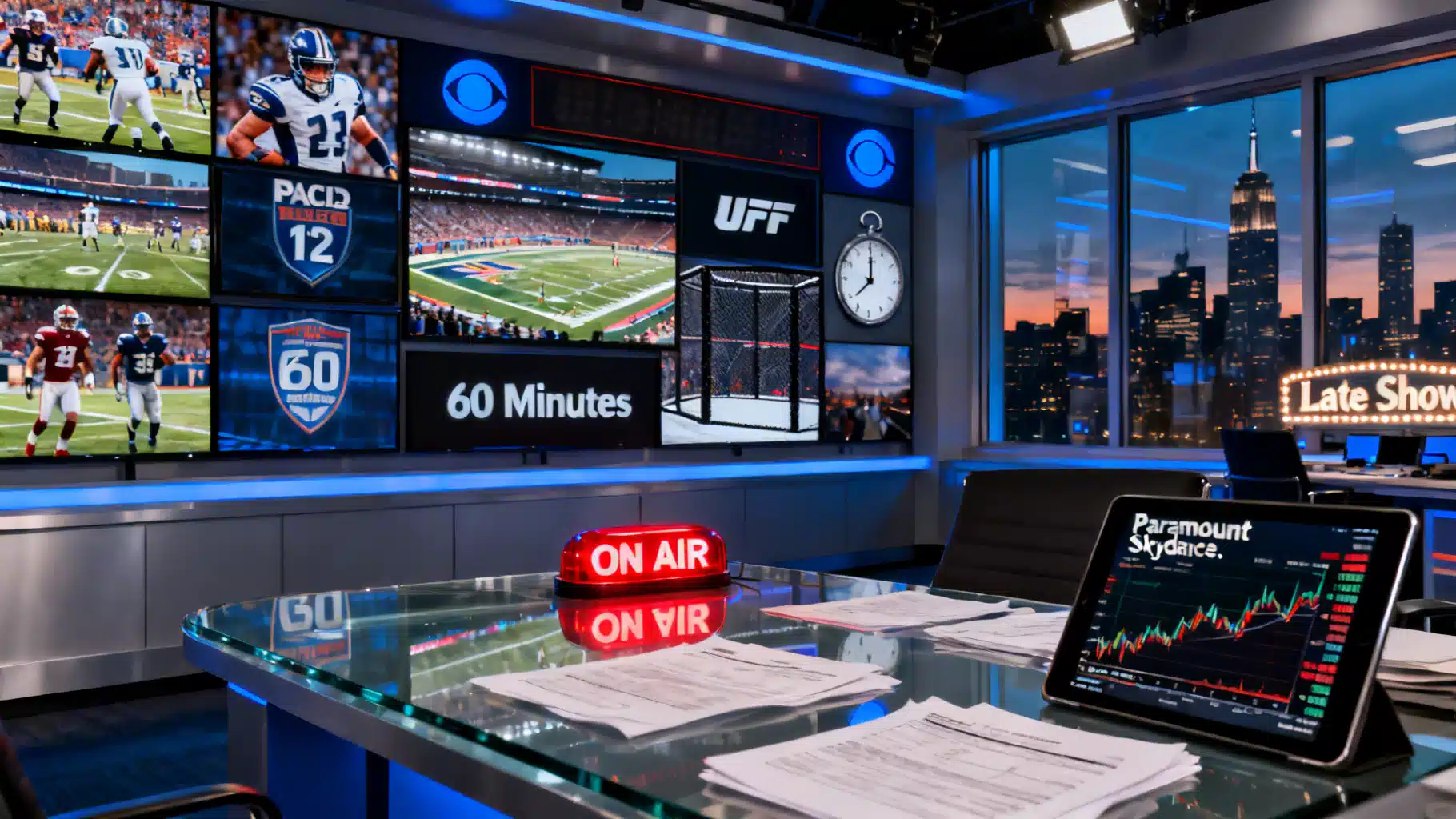 CBS at a Crossroads: Colbert’s Exit, NFL Rights Talks, and a New Parent Company Reshape 2026