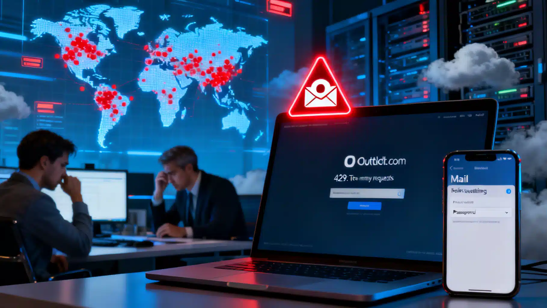 Microsoft Outlook outage: Microsoft blames backend change, rebalances traffic; service restored after hours