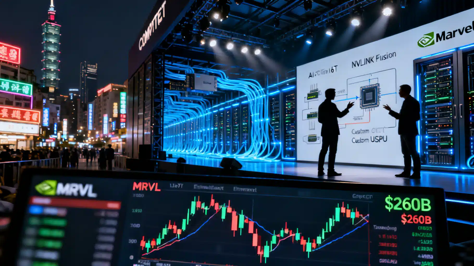Marvell Stock Soars on Nvidia Endorsement, AI Optics Momentum, and Big Guidance