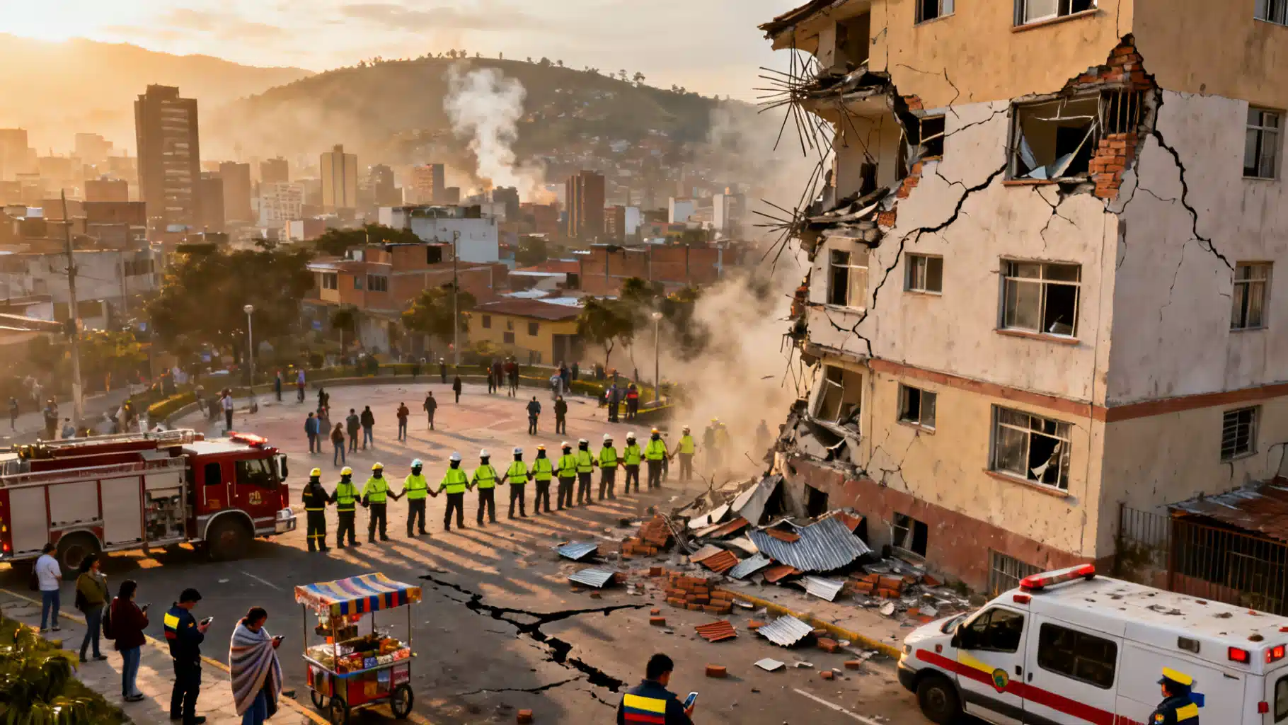 Colombia rocked by 7.4-magnitude earthquake: at least 111 dead, widespread damage reported